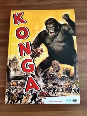 KONGA (Mediabook Edition) Blu-ray & DVD