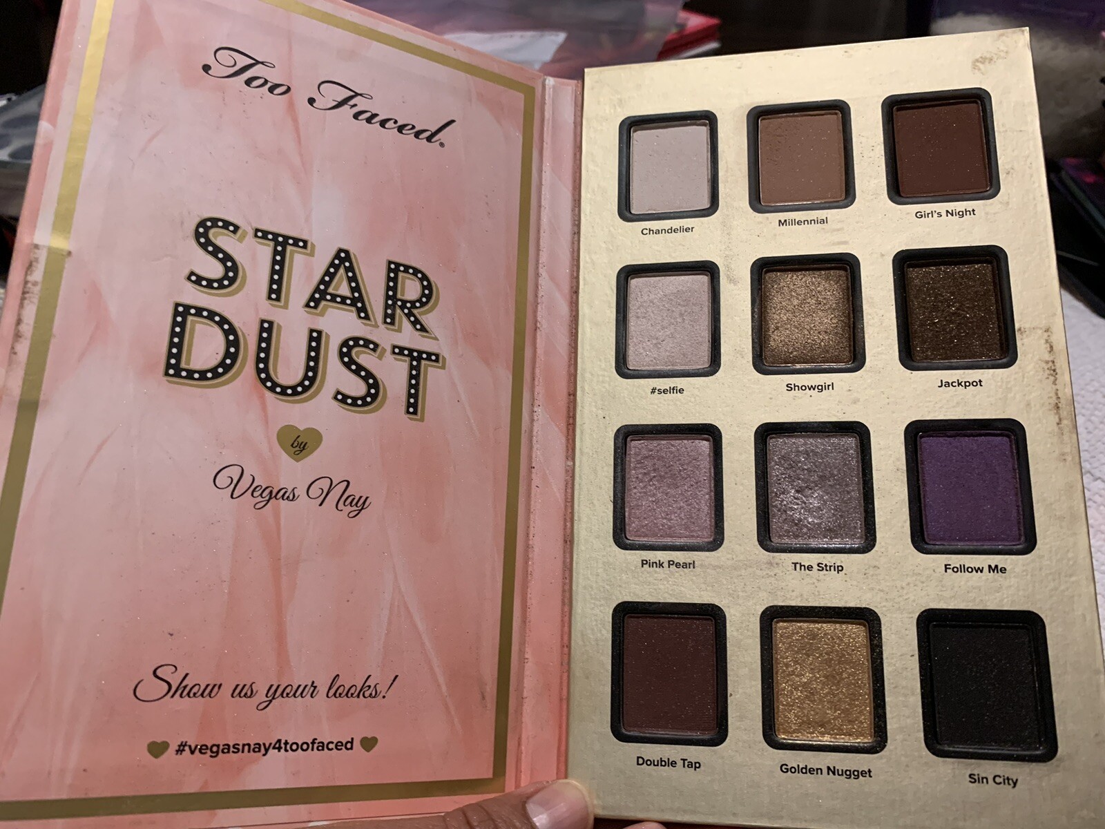 Too Faced Star Dust By Vegas Nay Eyeshadow / Eye Shadow Palette