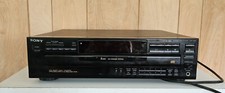 Vintage Sony 5 Disc Compact Disc Changer Model CDP-C445 No Remote