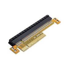 CY PCI-E Adapter PCIE Riser Card Adapter PCI-E Express 8X to 16x Male to Fema...