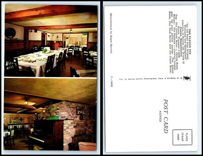 MASSACHUSETTS Postcard -Paxton -The Paxton Inn, The Colonial Room & Paddock S29 