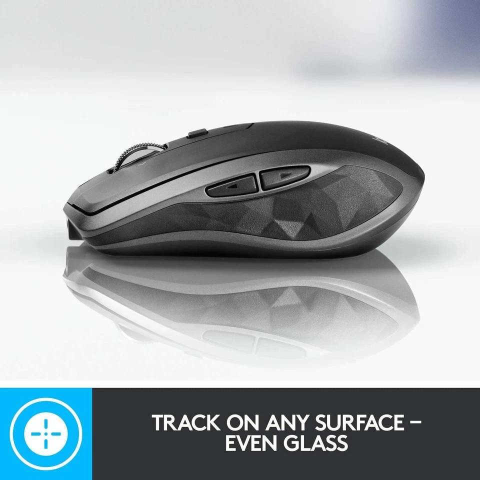 Logitech MX Anywhere 2S Bluetooth Mouse Model R-M0067 (Color: Graphite) - Image 2 of 4
