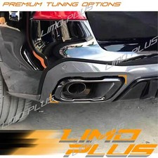 Black Exhaust Pipe Muffler Tips for BMW X5 G05 X6 G06 X7 G07 M-Sport 2019-2025