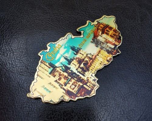 FRIDGE MAGNET SOUVENIR PRAHA PRAGUE CZECH REPUBLIC CHURCH OF OUR LADY BEFORE TYN - Picture 3 of 6