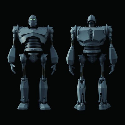 RIOBOT Iron Giant 1/80 Scale ABS & Diecast Pre-Painted Action