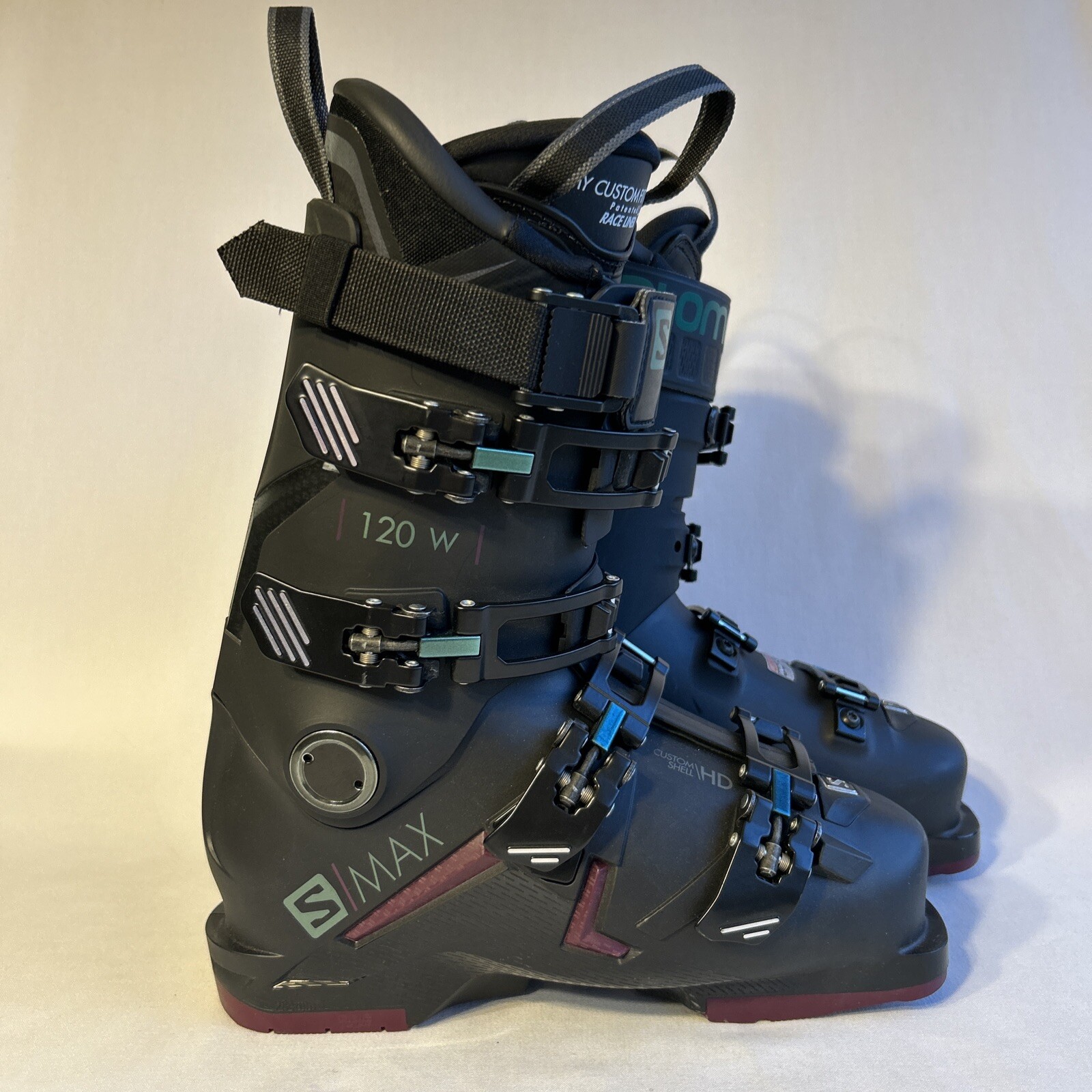 Scarponi da sci Salomon S Max 120 W stretti donna scarpone 24 5