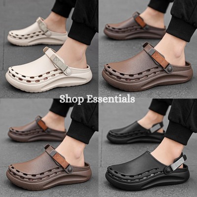 Men's Crocs Style Inspired NWT All Terrain Waterproof Slip On Clogs Outdoor Clog