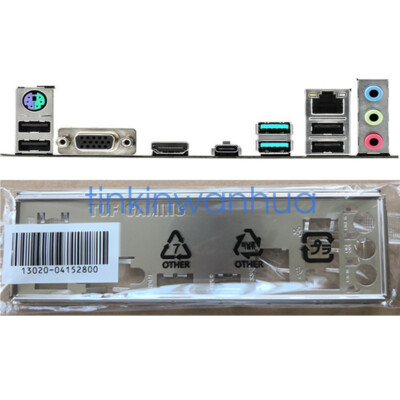 For ASUS TUF B360-PRO GAMING Motherboard I/O IO Shield Backplate