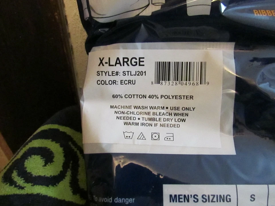 New Men's Smith's 2-Piece Thermal Base Layer Set. Sleep, Lounge Set. Size M - Image 4 of 4