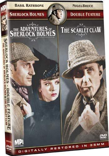 Sherlock Holmes Double Feature: The Adventures of Sherlock Holmes/The Scar (DVD)