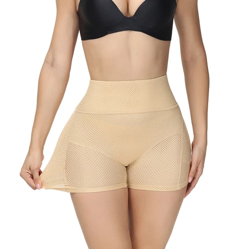 Damen Hüftpolster Shapewear gepolstert formend Oberschenkel Shorts Dip Enhancer Po Lifter - Bild 7 von 20