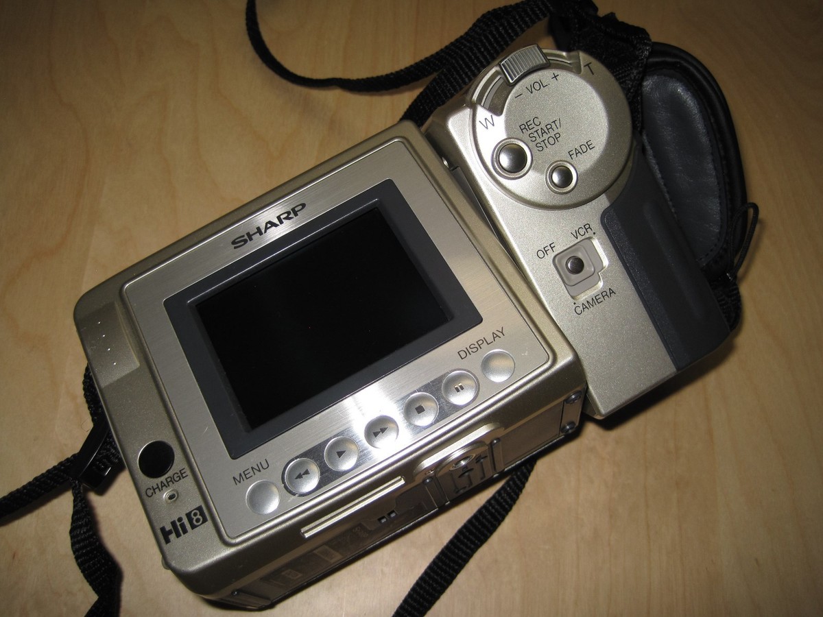 SHARP Video8 VIEWCAM VL-EL300 ① Sharp Viewcam Z VL-Z1U Digital Viewcam Camcorder UNTESTED | eBay