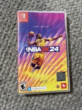 NBA 2k24 Kobe Bryant Edition - Nintendo Switch Basketball Video Game Used 