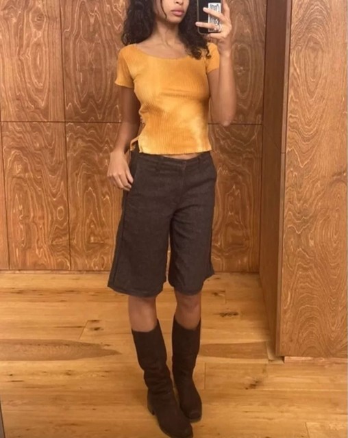 Jean Paul Gaultier Vintage Heatwave Yellow T-shirt XS to M