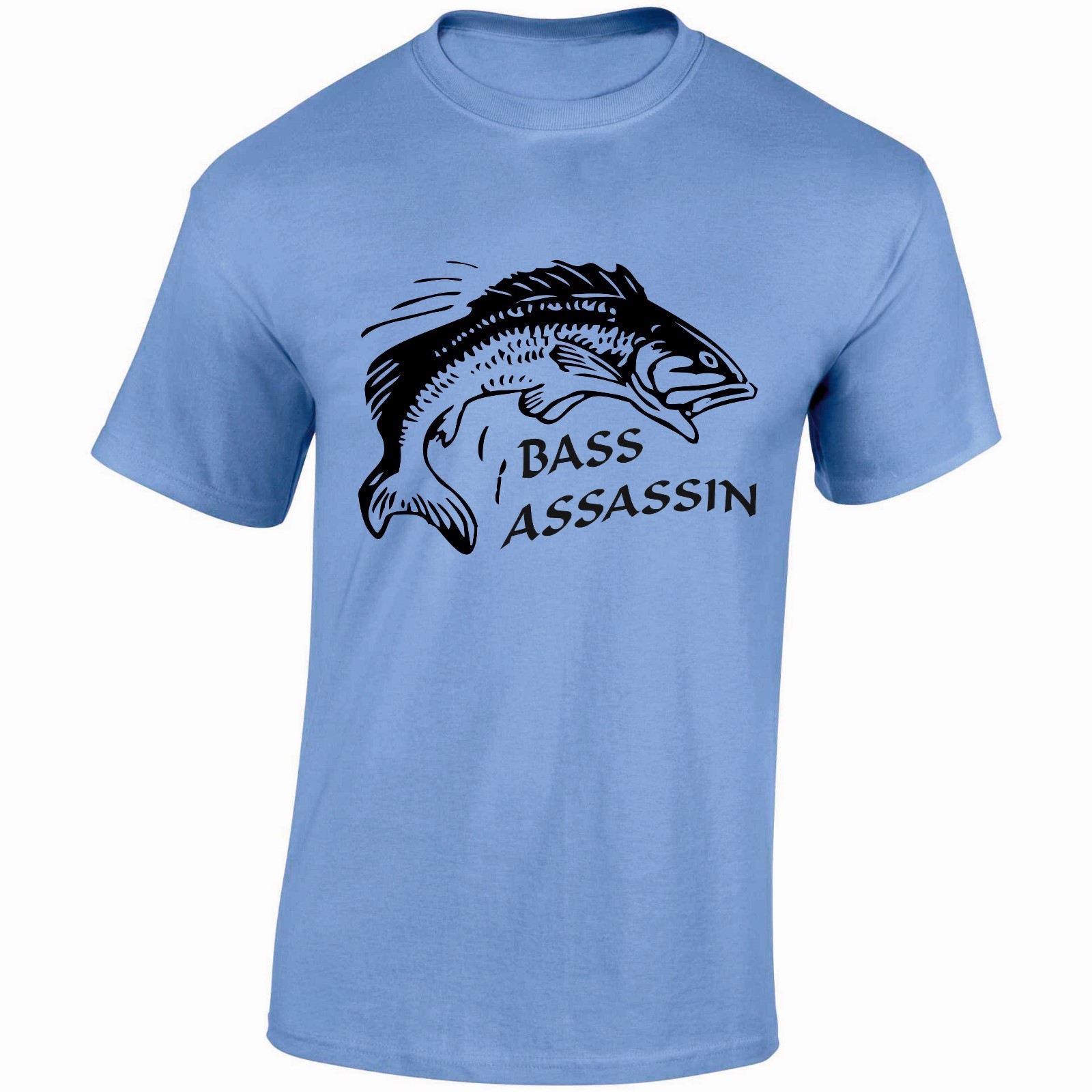 ALTRA T shirt BASS ASSASSIN carpa luccio trota esca compleanno pesca regalo natale