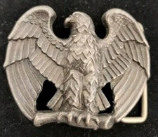 Avon American Bald Eagle Belt Buckle Rodeo Western Patriotic Nice Condition