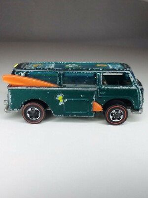 Hot Wheels Redline Volkswagen Beach Bomb 1969 Aqua W/ Boards Made