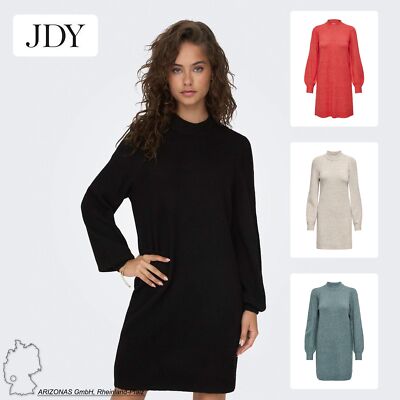 Damen Strickkleid Mit Schwarzes Strickkleid Kurz New Look HALF ZIP