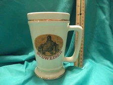 Anheuser Busch Beer Brewery Stein Mug BREWHOUSE Souvenir Mug RARE SHAPE