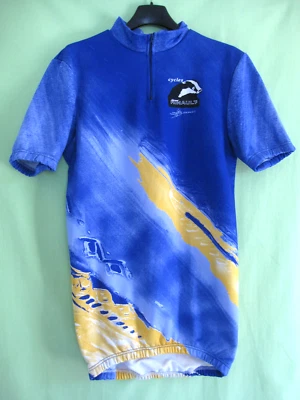 Maillot cycliste Cycles bernard HINAULT 90'S Jersey Vintage cycling - 2 / S - Photo 1/4