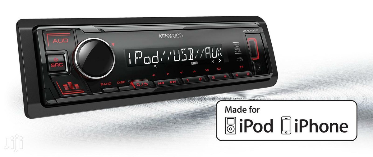 Kenwood Single Din Bluetooth Front USB AUX Digital Media Receiver