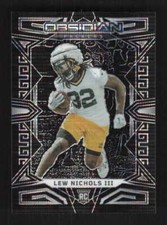 Lew Nichols III 2023 Panini Obsidian Green Bay Packers Rookie #139