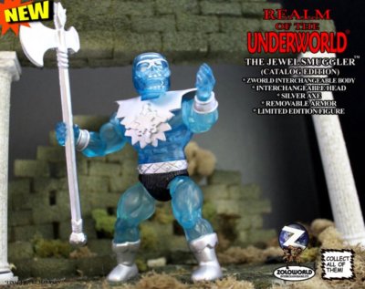 2017 REALM OF THE UNDERWORLD 5.75'' JEWEL SMUGGLER PAINT PROTOTYPE