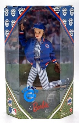 1999 Chicago Cubs Baseball Barbie Puppe / MLB / Mattel 23883, Ovp