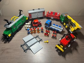 LEGO CITY: Cargo Train Deluxe (7898) Used Incomplete Read Description