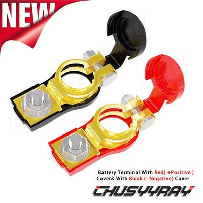 Heavy Duty Auto Battery Terminals   2 Pairs for Secure Connection 