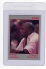 Michael Jordan 1991 Star Co. Chicago Bulls NBA Basketball 1 of 5 Card #23 Gray