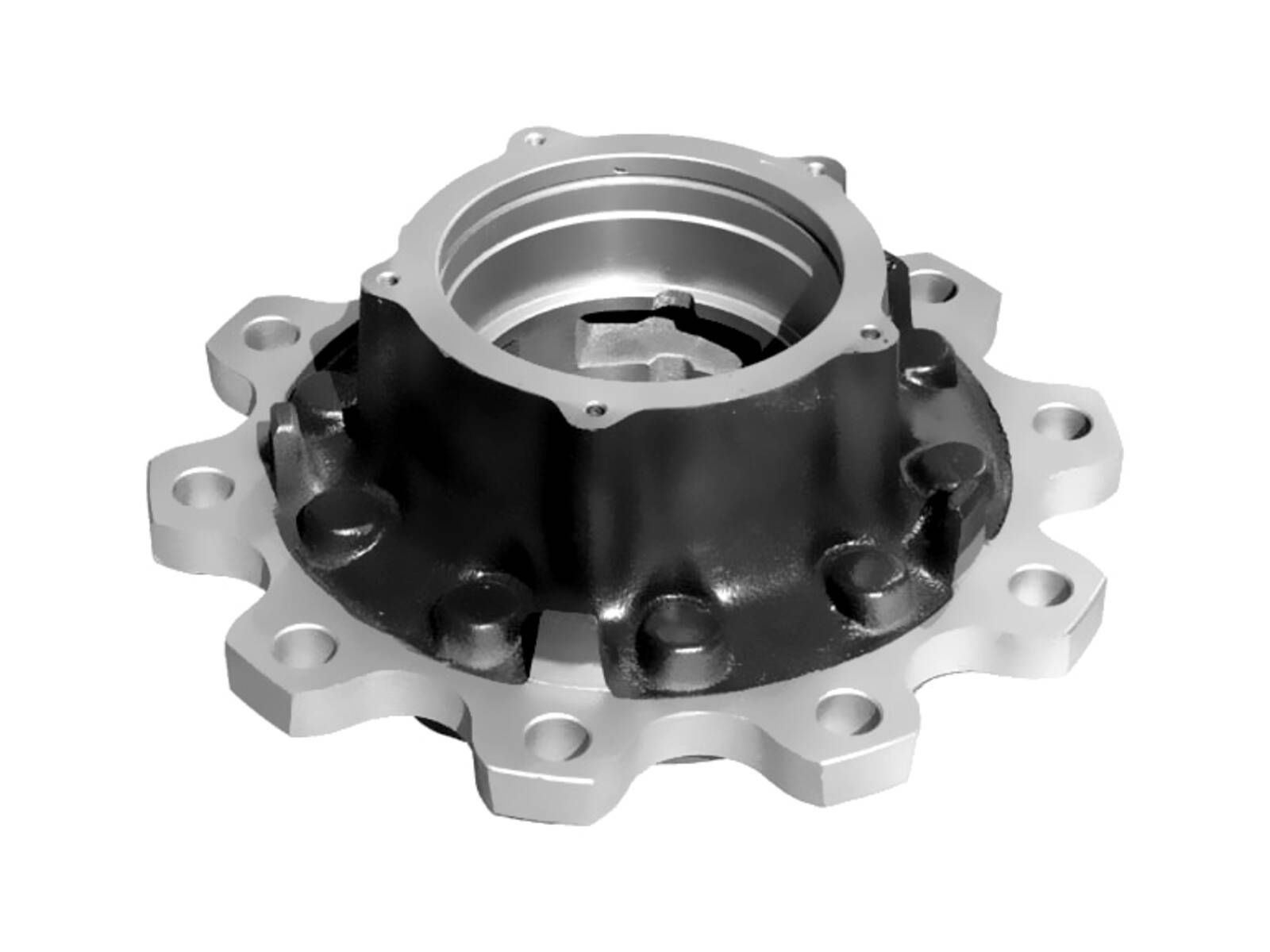 Moyeu de roue de rechange DT Spare Parts 10.20401 diam&egrave;tre 147 mm camion