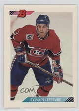 1992-93 Bowman Sylvain Lefebvre #307 w8u