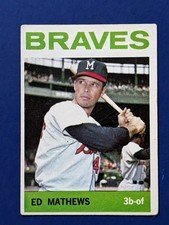 Eddie Mathews Cards and Autographed Memorabilia Guide 5