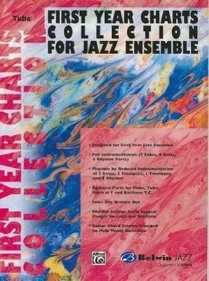 Alfred Publishing | First Year Charts Collection for Jazz Ensemble: Tuba | Buch
