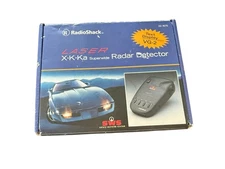 Vintage RadioShack Radar Detector 22-1670 X•K•Ka Superwide Laser VG-2 SWS w/ Box