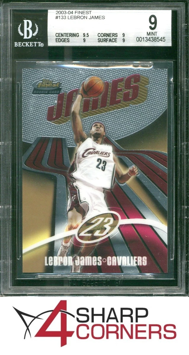 激レア Topps Finest Lebron James RC ルーキー　貴重 2003-04 Topps Finest - LeBron James #133 for sale | eBay