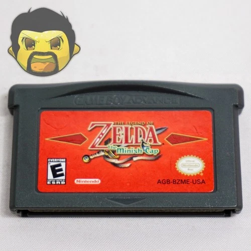 The Legend of Zelda Minish Cap GBA Nintendo GameBoy Advance 2005 Authentic Works