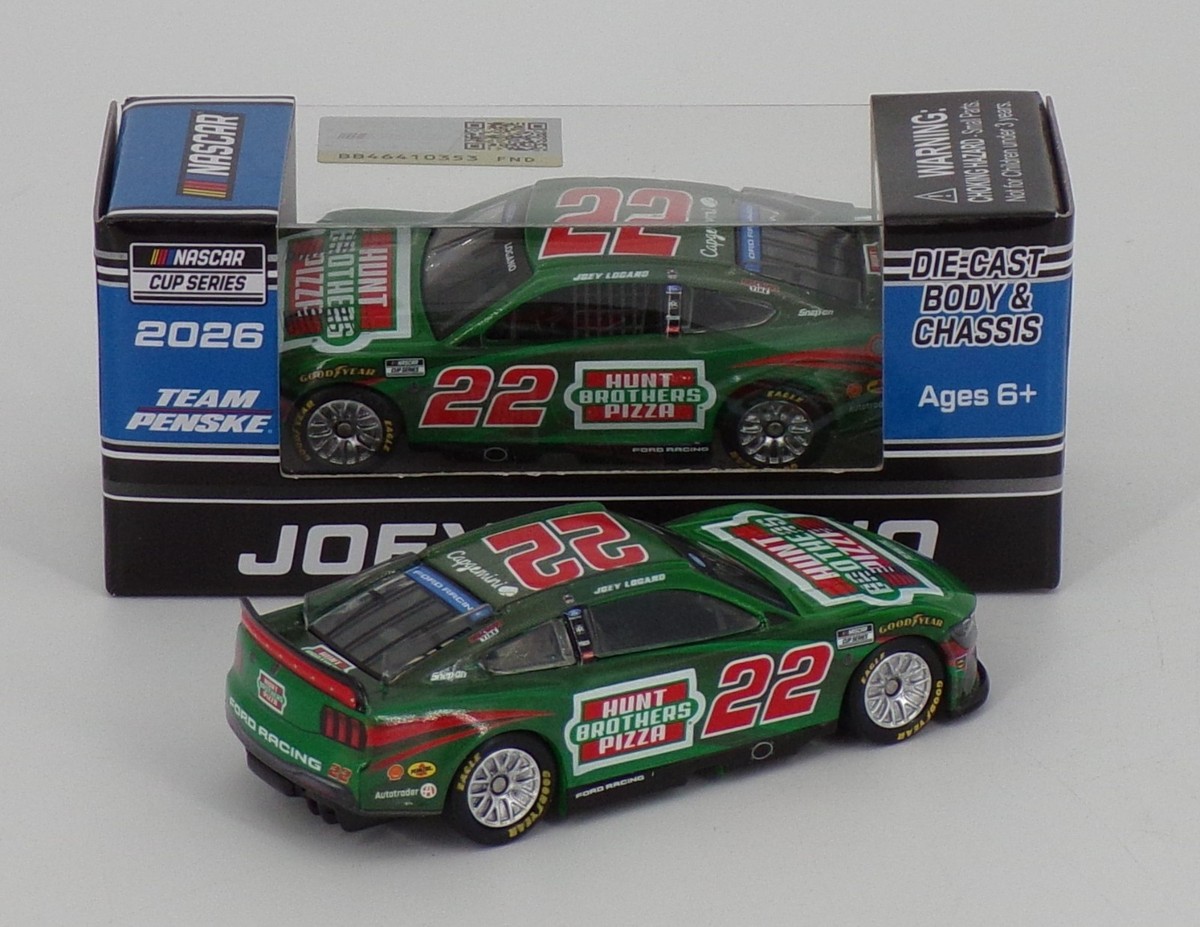 2026 JOEY LOGANO #22 Hunt Brothers Pizza 1:64 In Stock | eBay