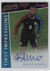 2016 Aficionado First Impressions Artist's Proof Red /75 Kellyn Acosta Rookie RC