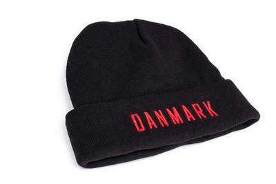 Hummel Danmark Football Beanie Mütze - Strick Wintermütze - One Size - schwarz