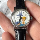 Vintage 1960s Disney Cinderella Mechanical Hand-Wind Watch Timex working