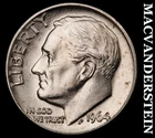 1964-D Roosevelt Dime- Silver- Choice Gem Brilliant Uncirculated- Luster #J9337