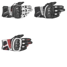 Alpinestars SPX Air Carbon V2 Gloves Adult S M L XL 2XL 3XL Black White Red