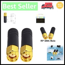 High Gain 2.4GHz Wireless Antenna - Ideal for Drones & Security Cameras (2 Pack)