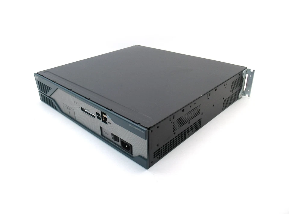 Cisco 2800 Series ISR Router Gigabit VPN Firewall 2xGE WAN 3-slot Modulabile - Immagine 2 di 4