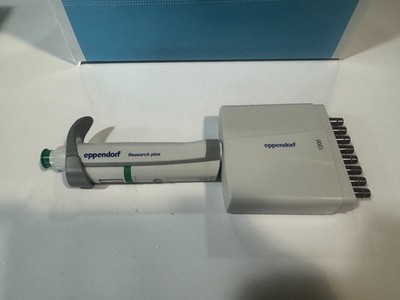 Eppendorf Research Plus Multi-Channel Pipette, 8 channels, 120-1200uL. New