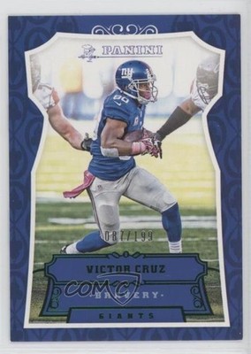 2016 Panini Bravery 87/199 Victor Cruz #124 2u3