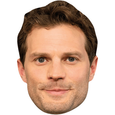 Jamie Dornan (Smile) Celebrity Mask, Flat Card Face, Fancy Dress Mask