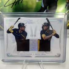 2022 Panini Flawless Ke’Bryan Hayes And O’Neil Cruz Dual Patch /25 G41 DDM-KO